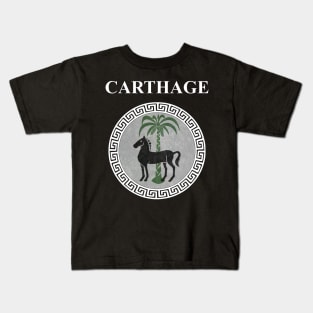 Carthage Ancient Symbol of Qart-Hadasht Kids T-Shirt